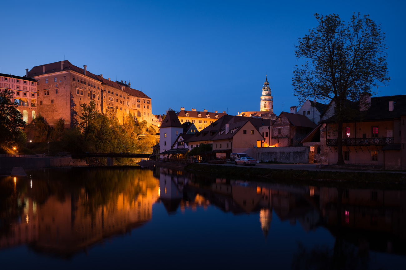 Krumlov od Vltavy